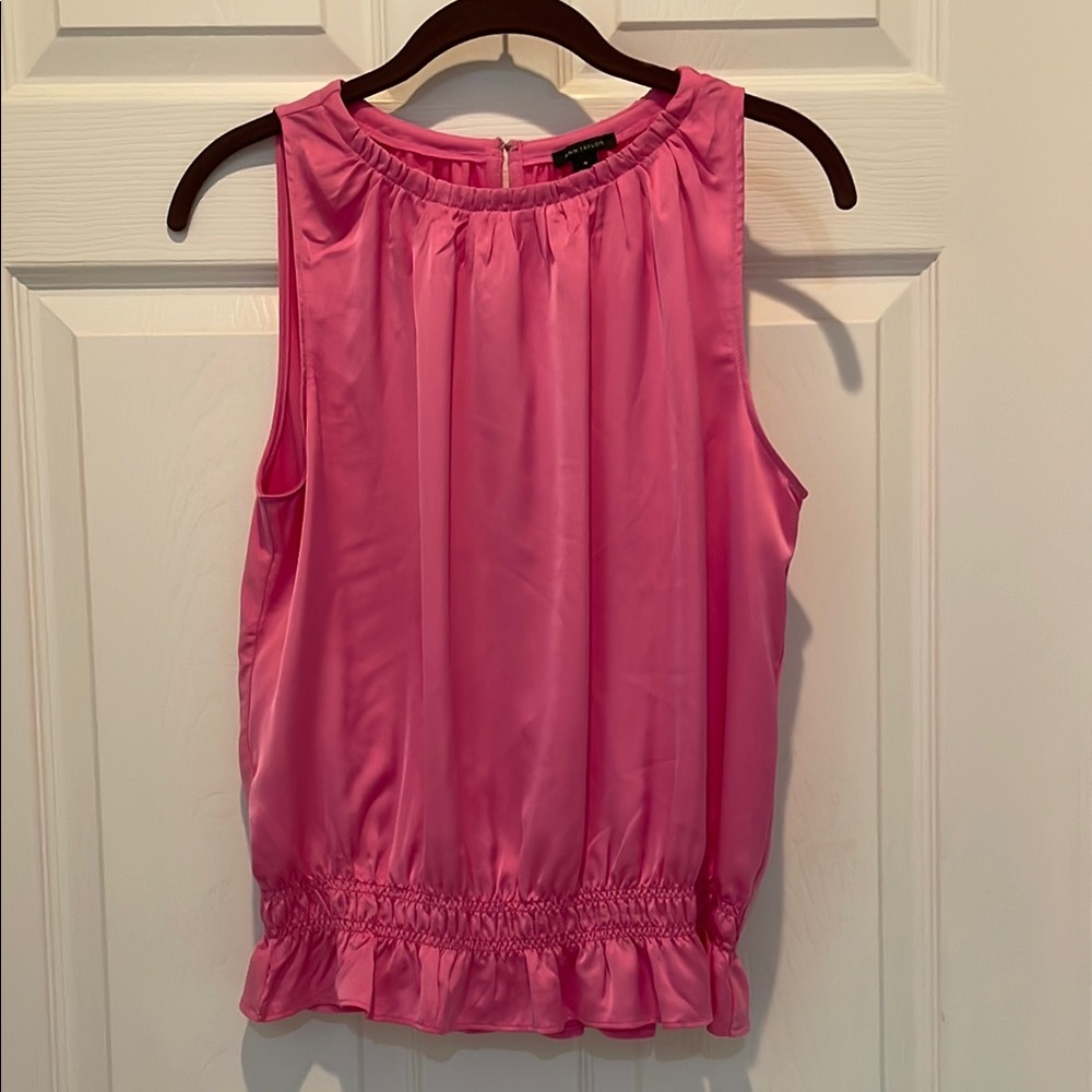 Ann Taylor sleeveless blouse